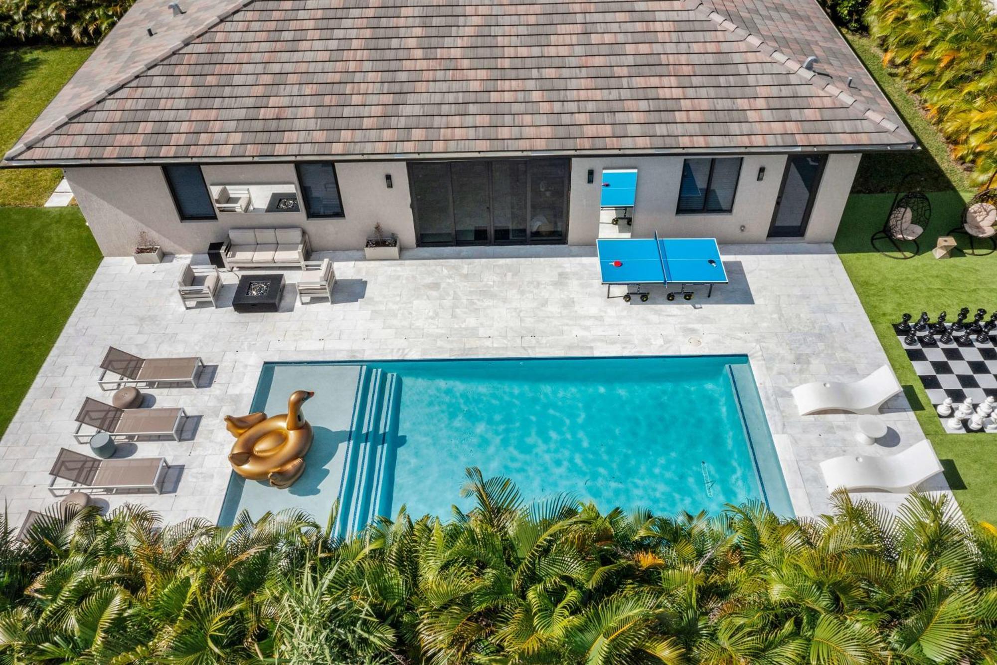 Luxury Villa Amara W/Heated Pool/Sauna/Gym/Bbq Miami Esterno foto